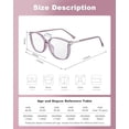 thumbnail image 2 of 4 Pack Women's Bling Blue Light Blocking Reading Glasses, Fashion Readers with Portable Case, UV400 Protection, 2 of 5