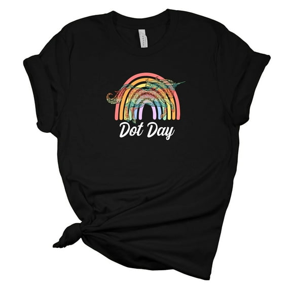 Dot Day Unicorn T-Shirt, Cute Unicorn Tshirt, Kids Cute Unicorn Shirt Tee, Unisex Fit, Toddler Shirt, Dot Day Unicorn Tee Gift for kids