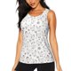 thumbnail image 1 of Balery Funny Chicken Camiseta sin mangas estampada ligera para mujer, tops de entrenamiento sin mangas, camisetas de yoga transpirables de secado rápido.-Large, 1 of 7