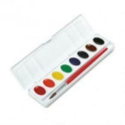 Prang Professional Watercolors, 8 Assorted Colors,Oval (Best Professional Watercolor Paint Brands)