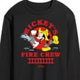 thumbnail image 3 of Disney - Firefighter Mickey - Fire Crew - Men's Long Sleeve T-Shirt, 3 of 5