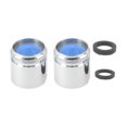 thumbnail image 1 of SDNall Aérateur de Buse de Régulateur 18 mm, Ensemble de 2/4 Pcs pour Robinet, Bulleur, Cartouche de Mélange, Passoire de Robinet, 1 of 9