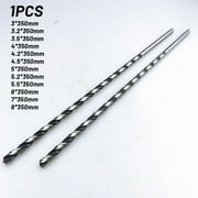 Long drill bit straight shank drill extra long W6 high speed steel drill bit