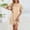 Dress-300Khaki, variant on Dresses for Women Casual Loose Fit Crewneck Short Sleeve Shirt Dress Lace Crochet Patchwork Summer Dresses Solid Color Basic Daily Lounge Wear