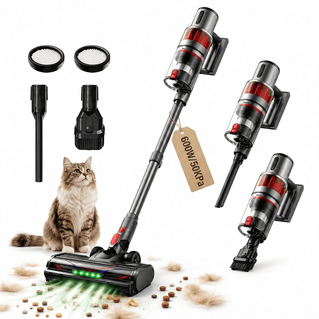 Amumu V10 Cordless Stick Vacuum Cleaner