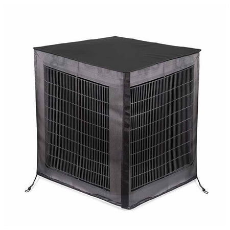 

Air Conditioner Cover Full Mesh AC Cover for Outdoor Central Unit Top Heavy Duty Water Resistant Fits Up to 32 x 32 x 36 Inch Black