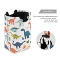 thumbnail image 3 of Yayeee Freestanding Laundry Hamper with Handle Collapsible Large Storage Basket for Clothes, Dinosaur Pattern, 3 of 7