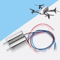 thumbnail image 4 of 2PCs 8520 CW CCW mini coreless motor 8.5mm * 20mm micro coreless motor DC 3-5v electric motor 50000 rpm DIY RC drone quadcopter, 4 of 6