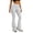 White, variant on Akmaiox Flare Leggings for Women, Tummy Control Stretchy High Waist Yoga Pants with Pockets, Casual Slim Wide Leg Gym Workout Gym Pants S-2XL