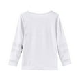 thumbnail image 3 of Kiijoy Toddler Girls Long Sleeve T Shirt Children's Crew Neck Casual T-Shirt, Sizes 3-4, 3 of 4