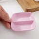 thumbnail image 4 of Platos de Paja de Trigo para Condimentos | Salsas Estilo Japonés | Encurtidos con Vinagre | Platos Pequeños para Aperitivos | 9X9Cm | Color Rosa | 19G | Material Ecológico, 4 of 6