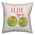 thumbnail image 2 of Creative Products Olive You 16x16 Spun Poly Pillow, 2 of 3