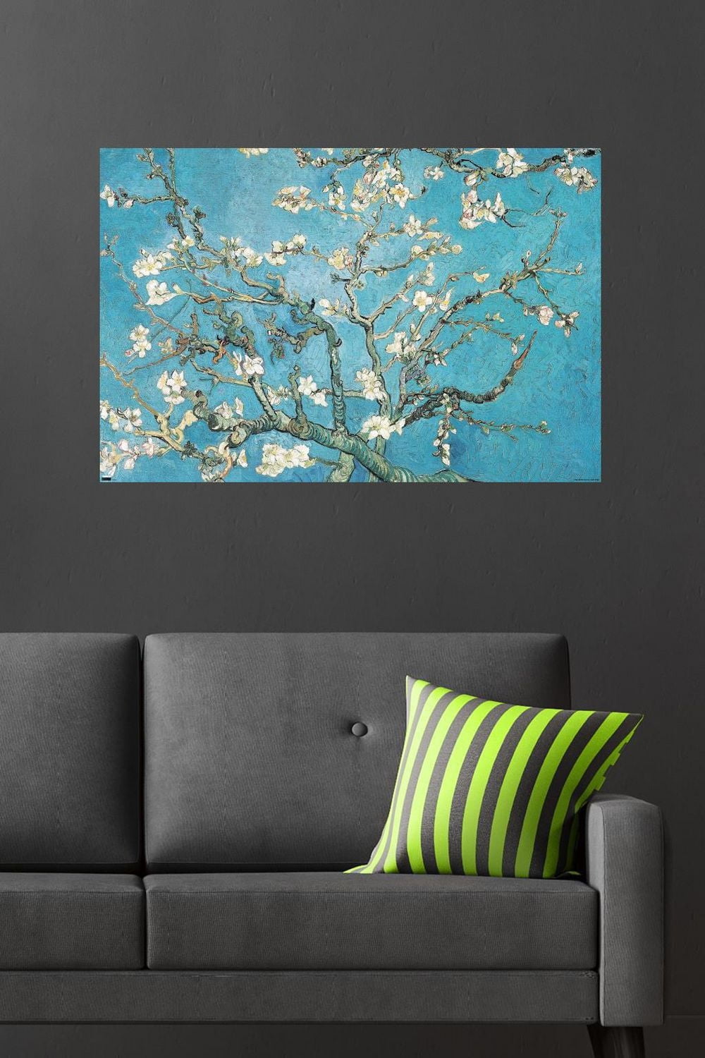 Branches d'amandier en fleurs de Vincent van Gogh