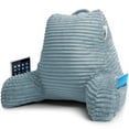 thumbnail image 1 of Nestl Almohada de Lectura con Respaldo, Apoyo para la Espalda Brazos, Descanso Cama Memory Foam Triturada, Color Azul Piedra., 1 of 6
