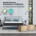 thumbnail image 6 of 8'' Full Size Memory Foam Bed Mattress Medium Firm Breathable Pressure Relieve, 6 of 12