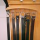 thumbnail image 4 of Dinheiro Organizador colgante de madera para corbatas para accesorios de armario de hombre, soporte para corbatas que ahorra espacio para almacenamiento y exhibición, 4 of 8