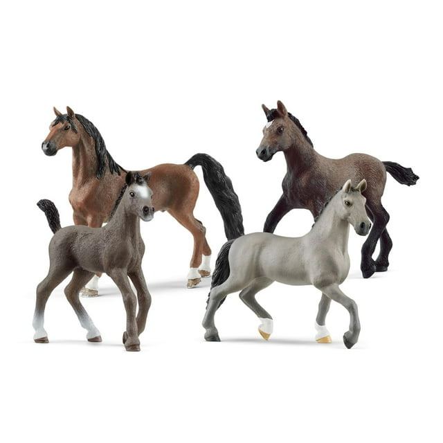 Set de juego Schleich Horse Club para coleccionistas de juguetes con 4 caballos (5 o más)