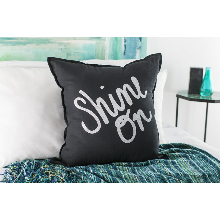 How To Work With Cricut Glitter Iron-On + Free Pillow Covers Project