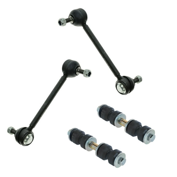 TRQ 4 Piece Suspension Kit Front & Rear Sway Bar Link Set for Chevy Buick Olds PSA55909