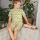 thumbnail image 4 of Balery Frogs And Botanical Conjunto de Pijama Infantil de Manga Corta con Estampado – Ropa de Dormir de Algodón Suave-Small, 4 of 6