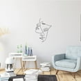 thumbnail image 4 of Figure PVC Wall Sticker Line Abstract Woman face Line Pattern Wall Decals DIY Vinyl Wall Art, 4 of 7