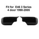 thumbnail image 4 of Sidaley Cubiertas de espejo retrovisor estilo 2021, tapas de espejo lateral para E46 E39 Sedan Touring 1998 1999 2000-2005 51168238375 51168238376 Bombillas para automóviles No.03 Sidaley VI001327-03B, 4 of 6