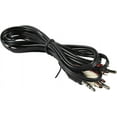 thumbnail image 5 of HQRP 3.5mm Jack to 2 RCA Plugs Audio Y Cable Splitter for Connecting Media Players To Stereo Receiver Or Speakers, 5 feet Stereo Cord, 5 of 7