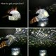 thumbnail image 5 of 1 pieza de lámpara de estrella de proyector de luz nocturna para niños, luz de noche USB musical de rotación de 360 ​​​​° con control remoto, 6 colores, luz de noche LED para regalo de Navidad de cum JAMW Sencillez, 5 of 5
