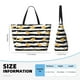 thumbnail image 4 of Fotbe Gold Flamingo Bolsa de Viaje para Playa - Resistente al Agua, Bolsa Tote de Gran Capacidad y Ligera con 7 Bolsillos para Mujeres y Hombres, 4 of 7
