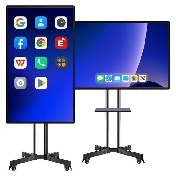 JYXCN 49" Touch Screen Smart Board, 4K Touch Screen Electronic Calendar All-In-One Smartboard Digital Whiteboard for Schools & Offices Smart TVs