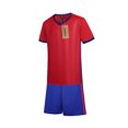 thumbnail image 1 of Lixada Football Shirt Uniforms Set Ropa de deportes de manga corta Breathable Ball Jersey Football S Lixada Conjunto de camiseta de fútbol, 1 of 7