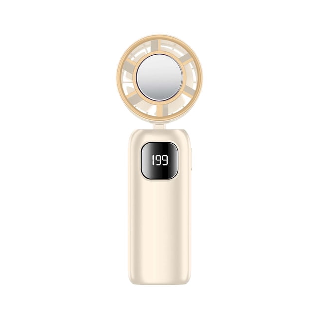 Portable Handheld Ice USB Fan With 29000 190 Speed Settings Type C Rechargeable Mini Personal Air Circulation For Indoor Outdoor Travel Use
