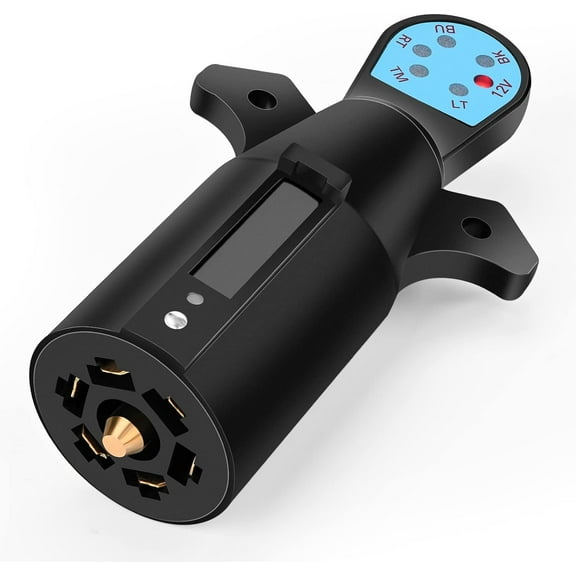 Nilight 12 V LED 7 Way Blade Trailer Connector Tester