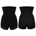 thumbnail image 3 of Abdomen postparto Butt-Lifting Ropa interior Shaping adelgazar bragas (Negro XL/2XL), 3 of 8