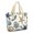 Coastal Coral Starfish, variant on Tote Bag for Women - Coastal Coral Starfish Shoulder Bag - Large Utility Work Duffle Bag with Zipper Handbag for Travel, Work, Sprots