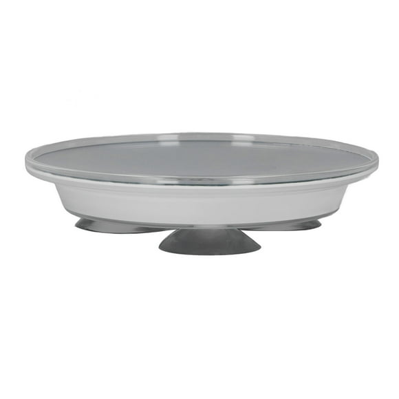 Miroir Grossissant, Petit Miroir Grossissant de 5,9 Pouces avec 3 Ventouses, Miroir de Maquillage Mural, comme Miroir Compact de Voyage, Multifonction pour Plumer les Sourcils, Soin de la Peau