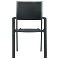 thumbnail image 3 of vidaXL 3 Piece Garden Dining Set Black, 3 of 5