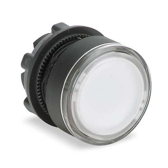 Schneider Electric Flush Push Button, White, No Lamp, 22mm ZB5AH013