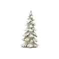 thumbnail image 3 of Melrose Set of 4 Frosted Christmas Tree Tabletop Decors 18", 3 of 5