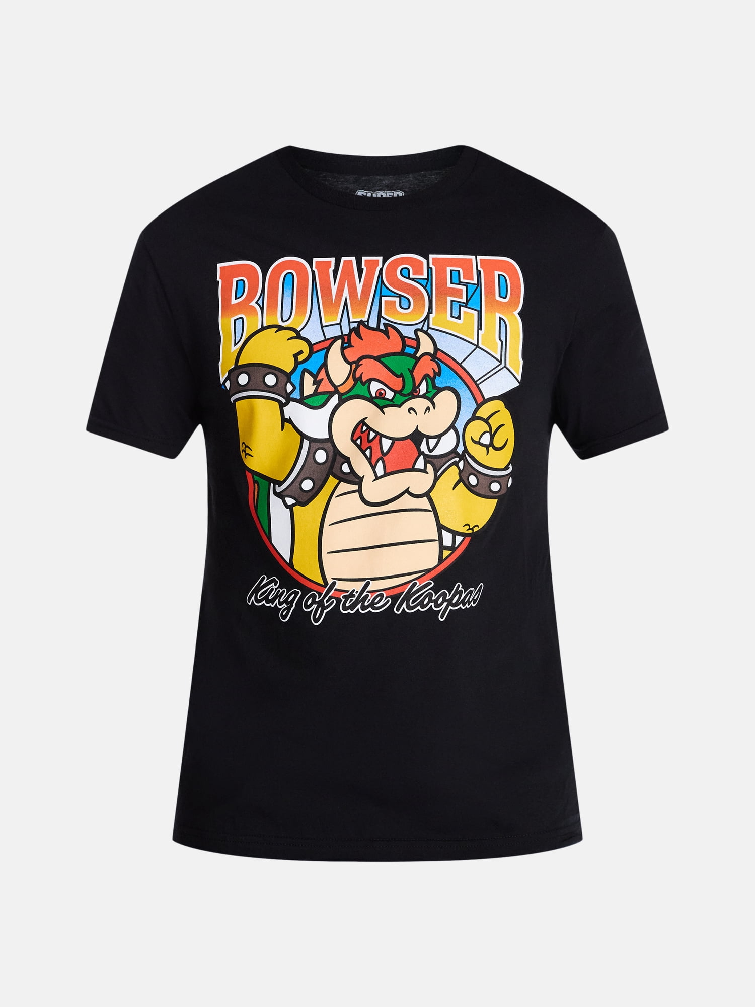 Bowser King of the Koopas Men's and Big Men's Graphic Tee, Sizes S-3XL