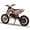 Red, variant on Aqzb 49cc 2-Stroke Mini Dirt Bike, Gas Powered Kids Mini Bike with Front & Rear Disc Brake, Off Road Mini Motorcycle, Up to 25mph, Red