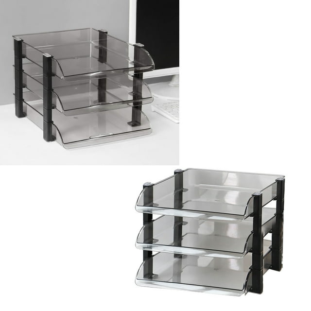 Desk Documents Rack,Desk File Letter Tray Desktop File Tray Office Documents Tray Future-Proof Design