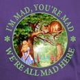 thumbnail image 3 of CafePress - WE're ALL MAD HERE Dark T Shirt - Men's Classic Graphic Cotton T-Shirt, 3 of 4