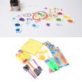 thumbnail image 3 of 28 Uds pintura esponja cepillo esponja rodillo molde DIY niños pintura herramienta juguete educativo Kit, 3 of 5
