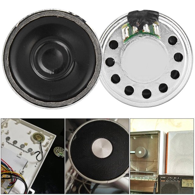 Fo-20K Hz 8ohm 23mm Loudspeaker, 0.5W 23mm Speaker, Home Audiovisual Equipment For Radio Automobile Data Recorder Electric Toys ANGGREK Audio Speaker