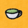 thumbnail image 2 of Dalix Lil Matcha Embroidered Lightweight Jersey Tee Summer Cute Food Womens in Gold L Large, 2 of 5