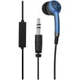 thumbnail image 3 of IFROGZ EarPollution Plugz with Mic - Blue, 3 of 3