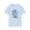 Light Blue, variant on Bugs Bunny Shirt, Bugs Bunny T Shirt, Shirt with Bugs Bunny, T Shirt with Cartoon, Cartoon on T Shirt, Animation Shirt