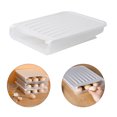 thumbnail image 1 of Automatic Egg Rolling Box Multifunctional Storage Box safe Breathable Egg Rack Holder Plastic Food Container, 1 of 8