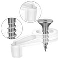 thumbnail image 1 of 50PCS Glass Retainer Clips Glass Panel Clips Mirror Clips Non Slip Waterproof Transparent Fixed Buckle, 1 of 8